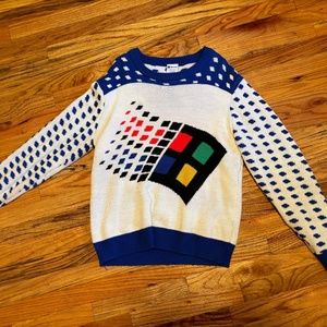 Authentic Windows 95 Limited Edition Crew-Neck Sweater - Men's Small